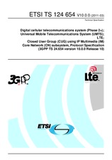 ETSI TS 124654-V10.0.0 31.3.2011