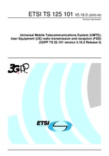 ETSI TS 125101-V5.16.0 30.9.2005