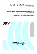 ETSI TS 125105-V5.0.0 31.3.2002