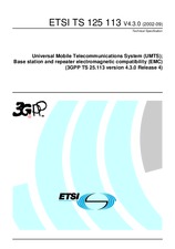 ETSI TS 125113-V4.3.0 30.9.2002