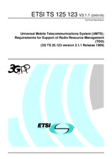 Norma ETSI TS 125123-V3.1.1 17.5.2000 náhled