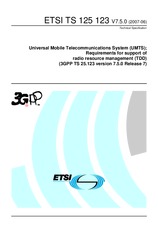 ETSI TS 125123-V7.5.0 25.6.2007