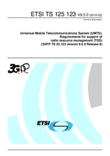 Norma ETSI TS 125123-V8.5.0 12.2.2010 náhled