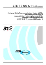 ETSI TS 125171-V6.0.0 30.9.2004