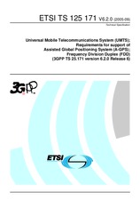 ETSI TS 125171-V6.2.0 30.9.2005