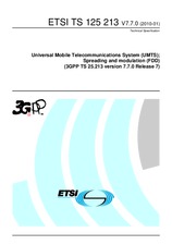 Norma ETSI TS 125213-V7.7.0 13.1.2010 náhled