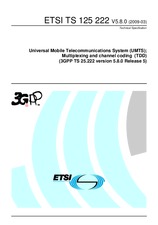 ETSI TS 125222-V5.8.0 31.3.2009