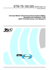 ETSI TS 125223-V4.3.0 31.12.2001