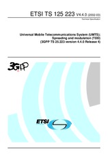 ETSI TS 125223-V4.4.0 31.3.2002