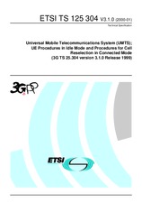 Norma ETSI TS 125304-V3.1.0 28.1.2000 náhled