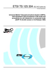 Norma ETSI TS 125304-V3.14.0 1.6.2004 náhled