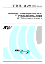 ETSI TS 125304-V4.1.0 19.7.2001