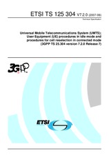 ETSI TS 125304-V7.2.0 30.6.2007
