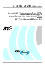 ETSI TS 125305-V3.9.0 30.6.2003