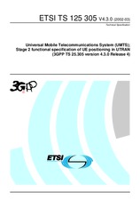 ETSI TS 125305-V4.3.0 31.3.2002