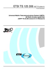 ETSI TS 125306-V8.7.0 20.7.2009