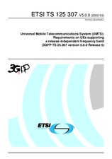 Norma ETSI TS 125307-V5.0.0 28.3.2002 náhled