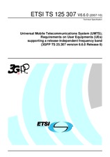ETSI TS 125307-V6.6.0 26.10.2007