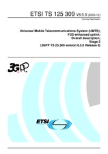 Norma ETSI TS 125309-V6.5.0 31.12.2005 náhled