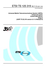 Norma ETSI TS 125319-V8.11.0 4.4.2011 náhled
