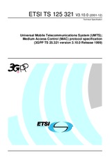 ETSI TS 125321-V3.10.0 31.12.2001