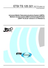 ETSI TS 125321-V5.7.0 31.12.2003