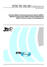 Norma ETSI TS 125321-V10.2.0 27.5.2011 náhled