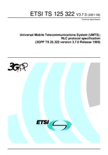 Norma ETSI TS 125322-V3.7.0 20.7.2001 náhled