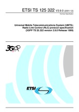 ETSI TS 125322-V3.9.0 31.12.2001
