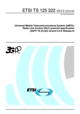 ETSI TS 125322-V6.5.0 30.9.2005