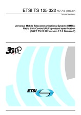 ETSI TS 125322-V7.7.0 4.7.2008