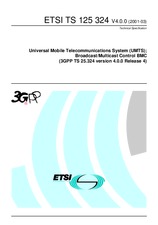 ETSI TS 125324-V4.0.0 31.3.2001