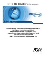 Norma ETSI TS 125327-V10.0.0 24.1.2014 náhled