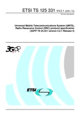 ETSI TS 125331-V4.2.1 19.10.2001