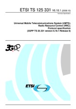 Náhled ETSI TS 125331-V6.18.0 28.7.2008