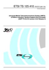 ETSI TS 125410-V4.0.0 31.3.2001