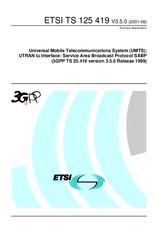 ETSI TS 125419-V3.5.0 3.8.2001