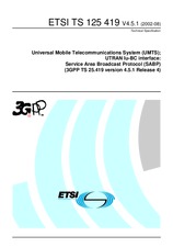Náhled ETSI TS 125419-V4.5.0 30.6.2002