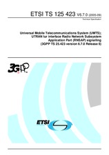 ETSI TS 125423-V6.7.0 30.9.2005