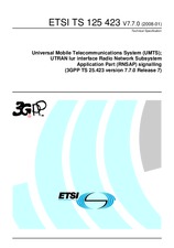 ETSI TS 125423-V7.7.0 14.1.2008