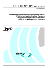 ETSI TS 125426-V4.0.0 31.3.2001
