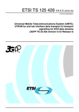 Norma ETSI TS 125426-V4.4.0 30.9.2002 náhled