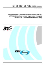 Norma ETSI TS 125430-V3.8.0 30.6.2002 náhled