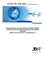 Norma ETSI TS 125433-V11.6.0 11.10.2013 náhled