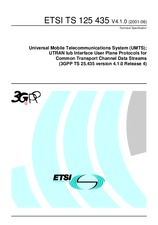Norma ETSI TS 125435-V4.1.0 26.9.2001 náhled