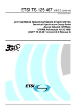 ETSI TS 125467-V8.0.0 20.1.2009