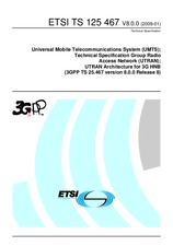 Norma ETSI TS 125467-V8.0.0 20.1.2009 náhled