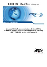 Norma ETSI TS 125468-V9.4.0 21.10.2011 náhled
