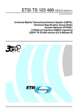 Norma ETSI TS 125469-V8.0.0 20.1.2009 náhled