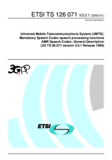 ETSI TS 126071-V3.0.1 28.1.2000